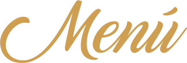 Меню надпись