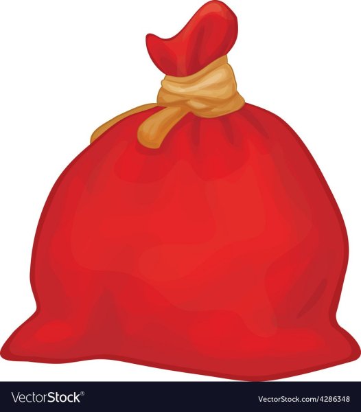 Мешок с подарками вектор