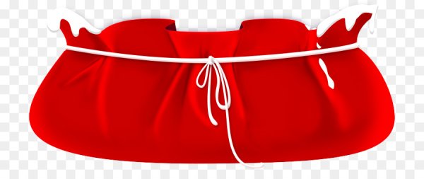 Мешок с подарками без фона