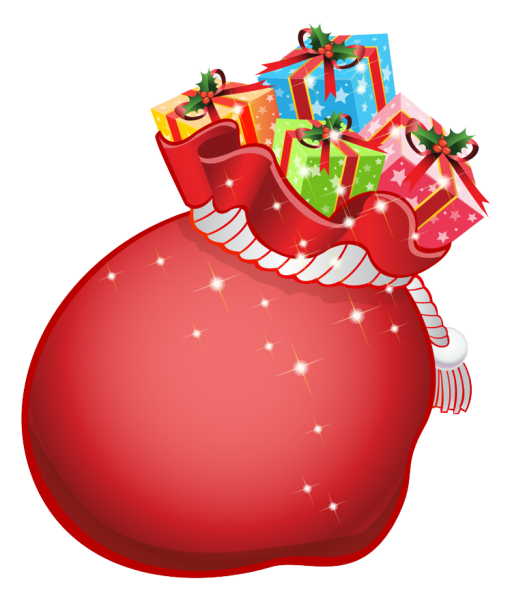 Мешок для подарков "дед Мороз"