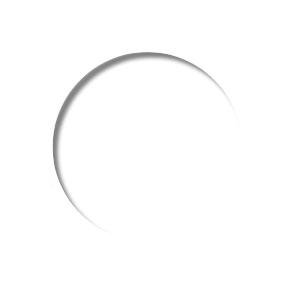 Белая круглая рамка