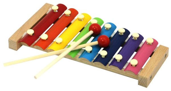 База игрушек ксилофон деревянный 7032
