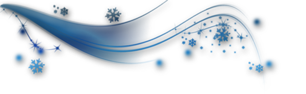 Зимние полоски на прозрачном фоне