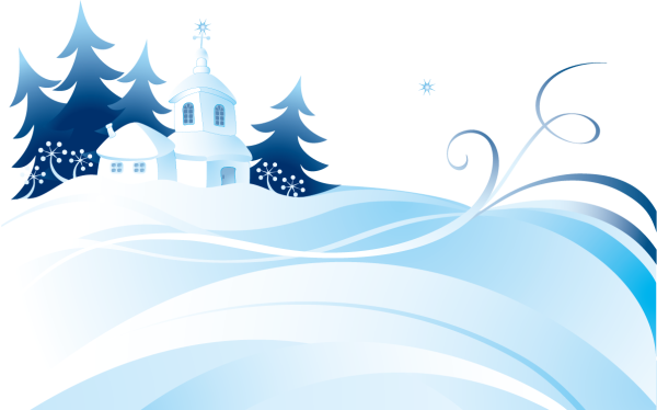 Зима вектор