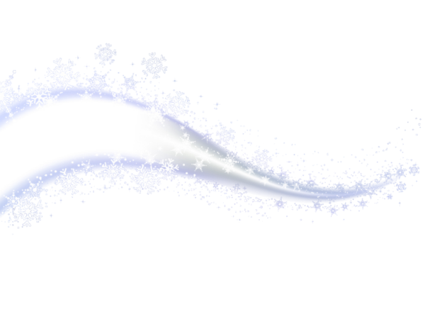 Метель на прозрачном фоне