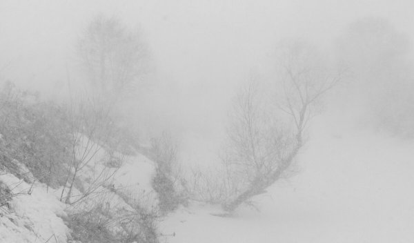 Сильная метель рисунок