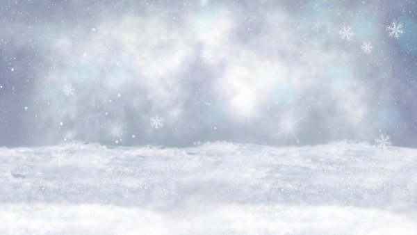 Метель на прозрачном фоне