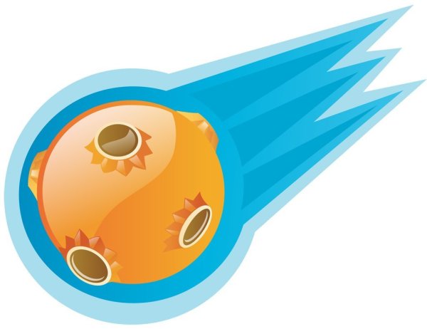 Мультяшные кометы