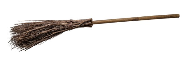 Метла на прозрачном фоне