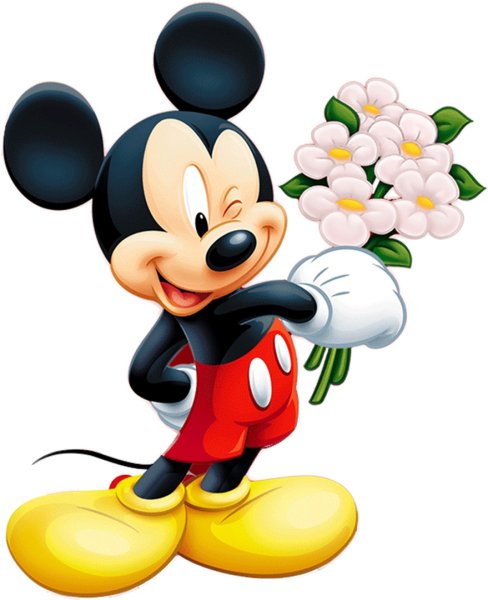 Цветной микимаус