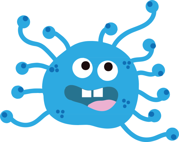 Микробы и бактерии для детей