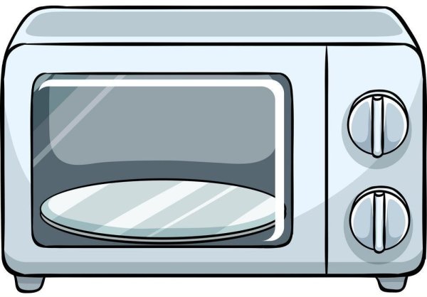 Нарисованная микроволновка