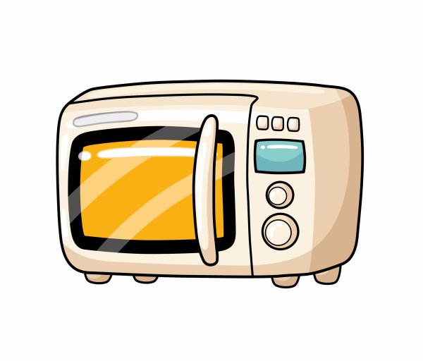 Микроволновая печь вектор