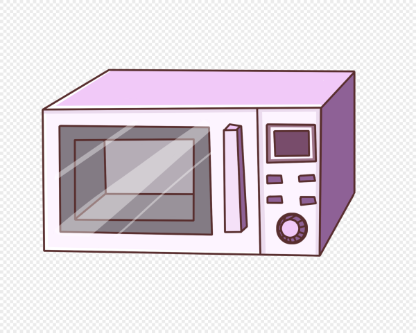 Мультяшная микроволновая печь с микроволновкой