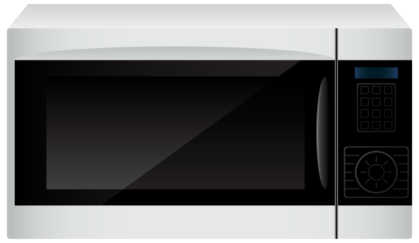 Микроволновка на прозрачном фоне