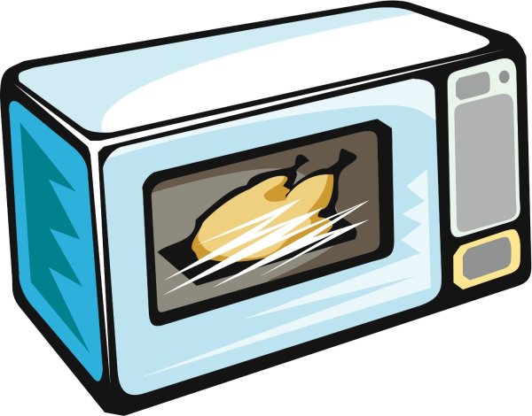Микроволновая печь мультяшный
