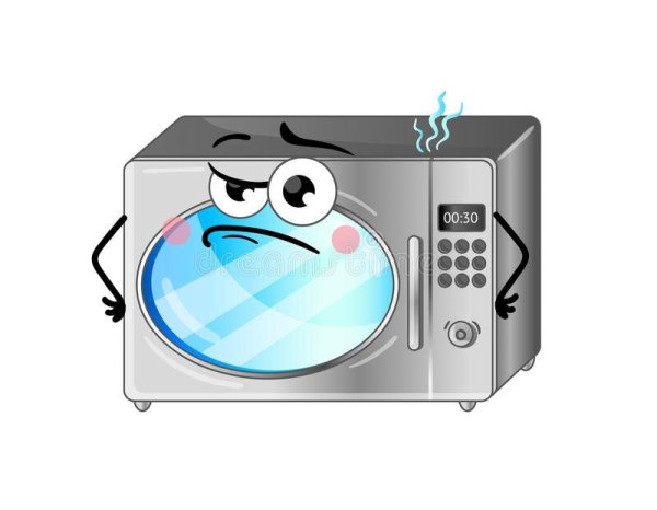 Микроволновка мультяшная