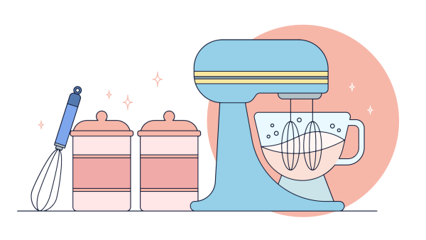 Миксер рисунок