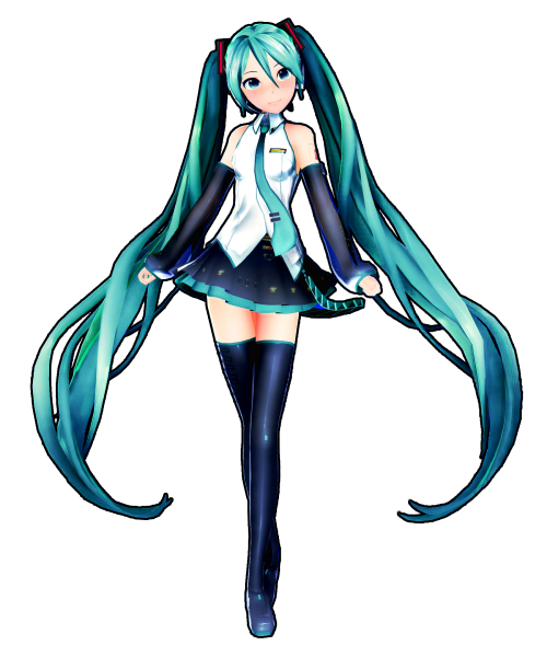 Hatsune Miku аниме персонаж