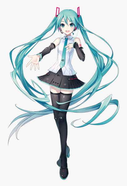 Hatsune Miku в полный рост