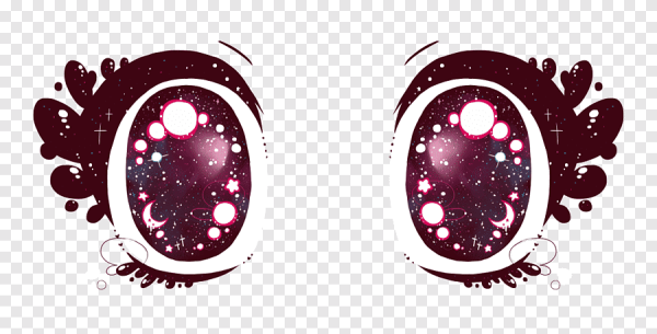 Аниме глаза без фона