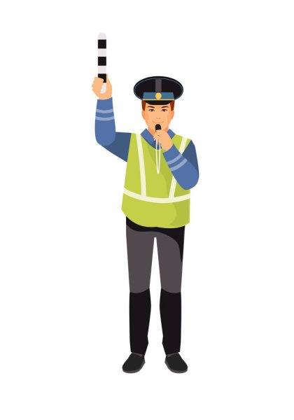 Милиционер регулировщик