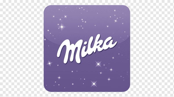 Milka надпись