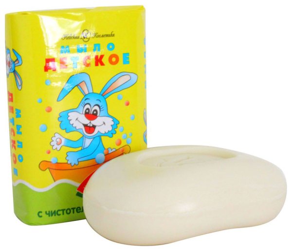 Мыло туалетное детское, Невская косметика, детское 90 гр