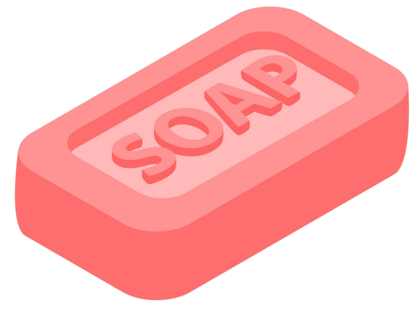 Мыло мультяшное