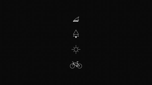 Обои на рабочий стол Минимализм темные