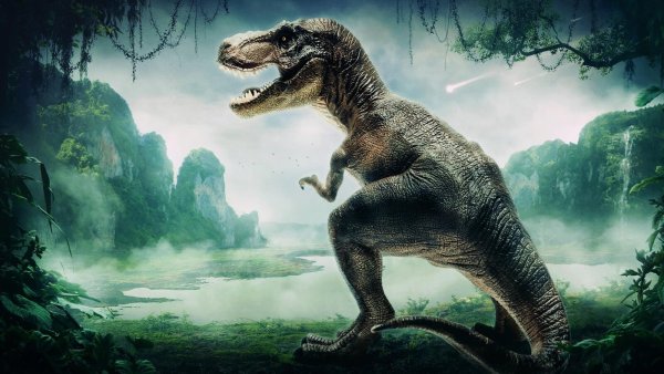 Тираннозавр рекс мир Юрского периода