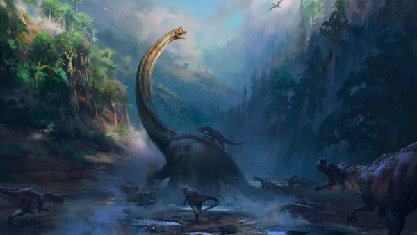 Динозавры арт