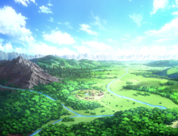 САО Альфхейм пейзажи