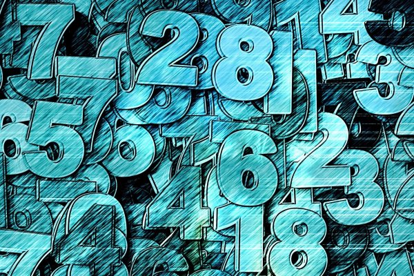 Картина из цифр