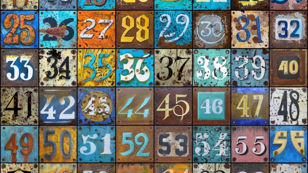 Абстрактные цифры