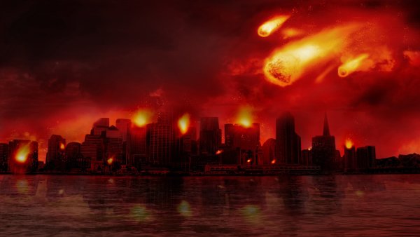 Пылающий город