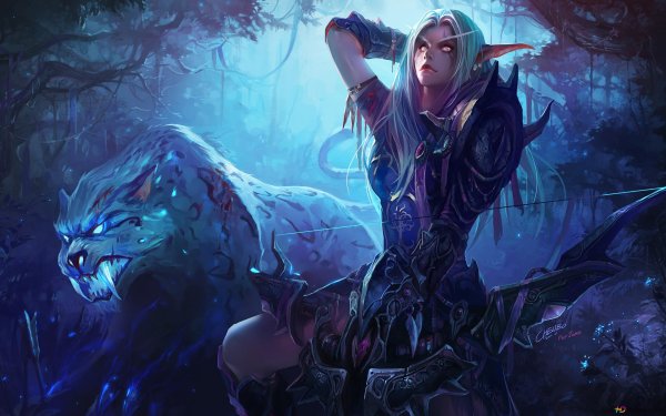 Ночные эльфы варкрафт