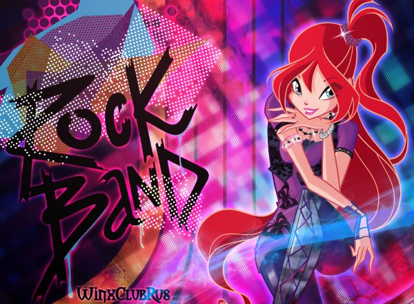 Мир Винкс рок группа Блум