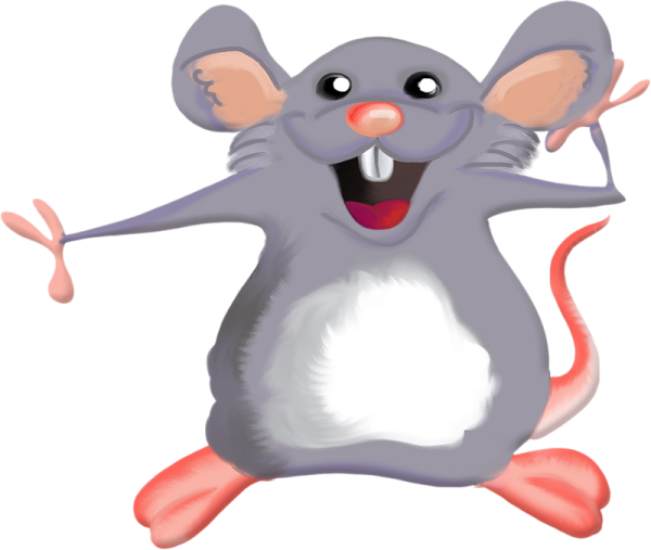 Веселая мышь