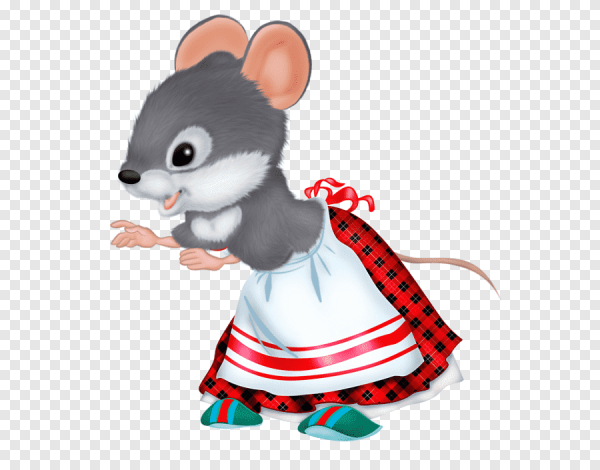 Мышка в фартуке