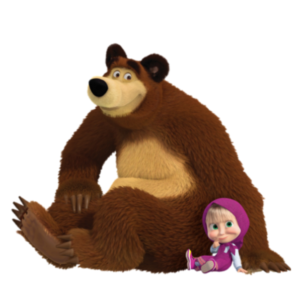 Медведь из мультика Маша и медведь