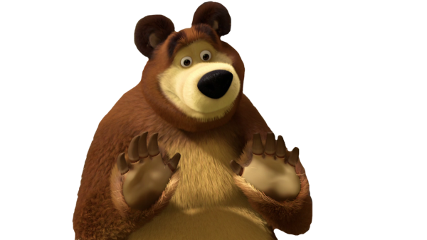 Медведь из мультика Маша и медведь