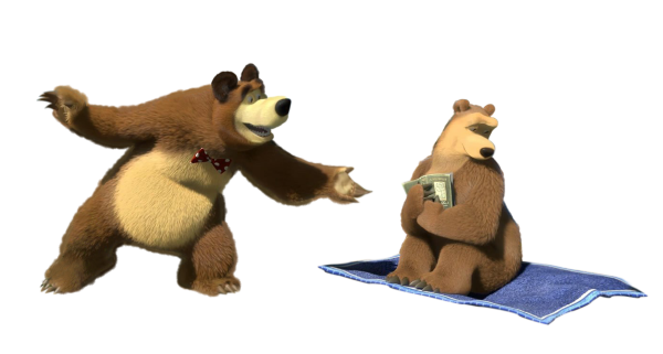 Маша и медведь медведь
