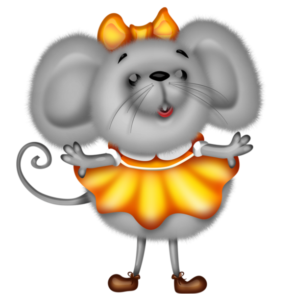 Мышонок мультяшный