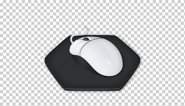 Компьютерная мышь на прозрачном фоне