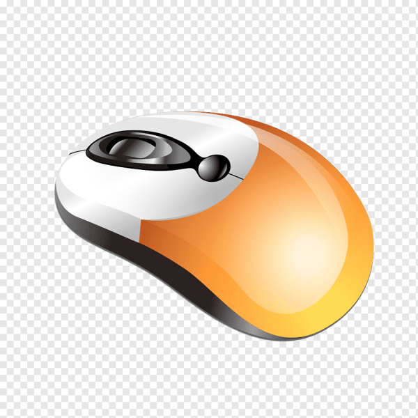 Компьютерная мышь на прозрачном фоне