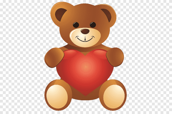 Логотип мишка с сердечком