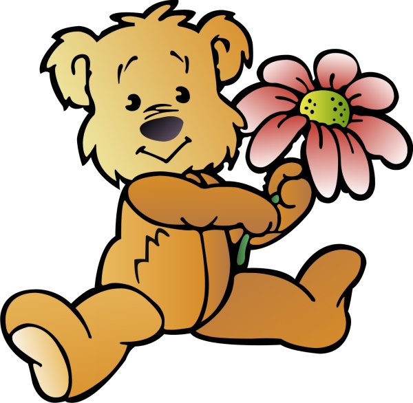 Медвежонок картинка для детей