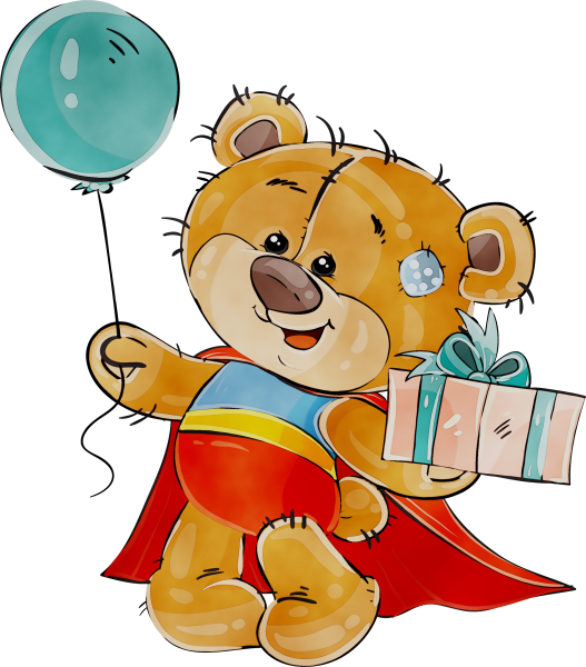 Медвежонок с тортиком