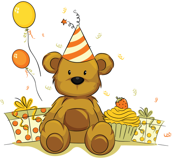 Медвежонок в колпочке и стортиком